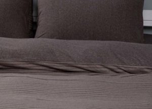 Постельное белье джерси Коньяк Goldtex купить хлопок