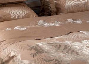 Постельное белье жаккард De Luxe Кармелина Goldtex купить 3