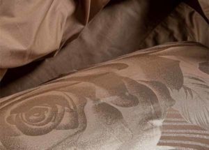 Постельное белье жаккард De Luxe Кармелина Goldtex купить 2
