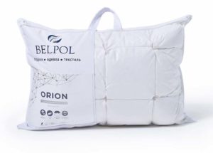 образец упаковки Подушка пуховая BelPol ORION (средняя) купить в Москве!