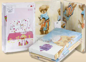 Образец упаковки детского постельного белья COTTON DREAMS серии Baby