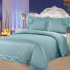 Покрывало на кровать YG-11 однотонное стеганое - CottonNew.ru