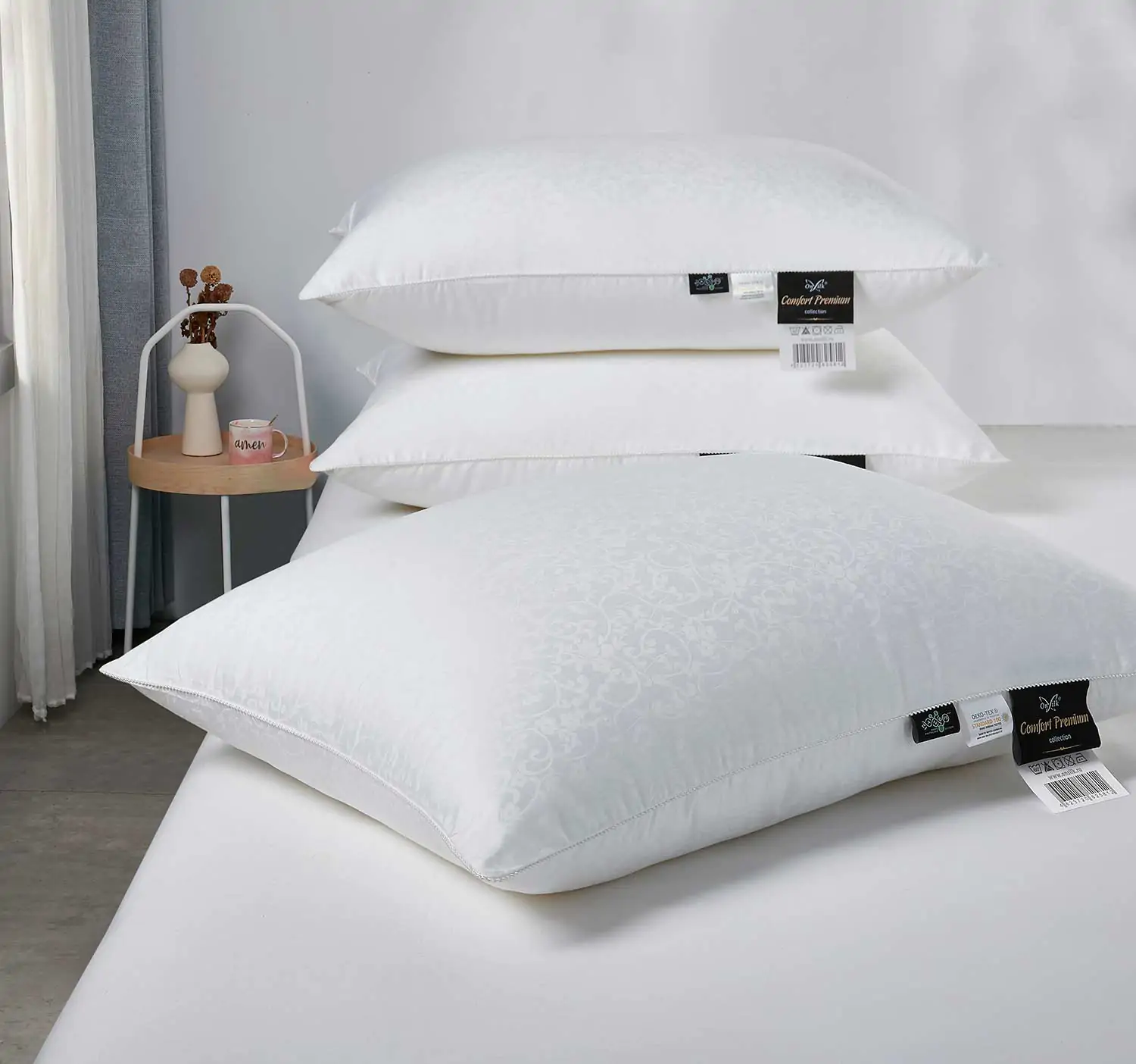 Шелковая подушка Onsilk Comfort Premium 50/70 M (средняя)
