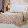 Покрывало на кровать YG-6 KINGSILK однотонное стеганое - CottonNew.ru