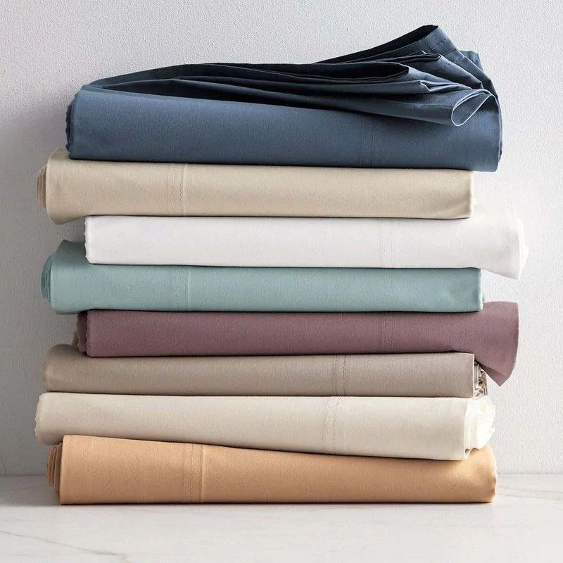 Простыни сатин Sharmes без резинки Solid от CottonNew.ru