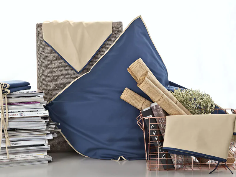Постельное белье сатин Sharmes Luca (Cеро-бежевый) Solid