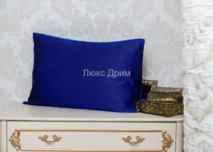 Шелковая наволочка Luxe Dream Синий 2 шт. шелк 100%