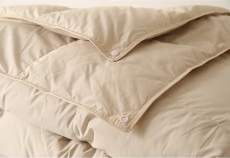 Двойное пуховое одеяло Premium Quality (белый гусиный пух 100%) 200/220 GoldTex
