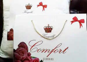 Упаковка шелковое одеяло с тенселем COMFORT всесезонное KingSilk