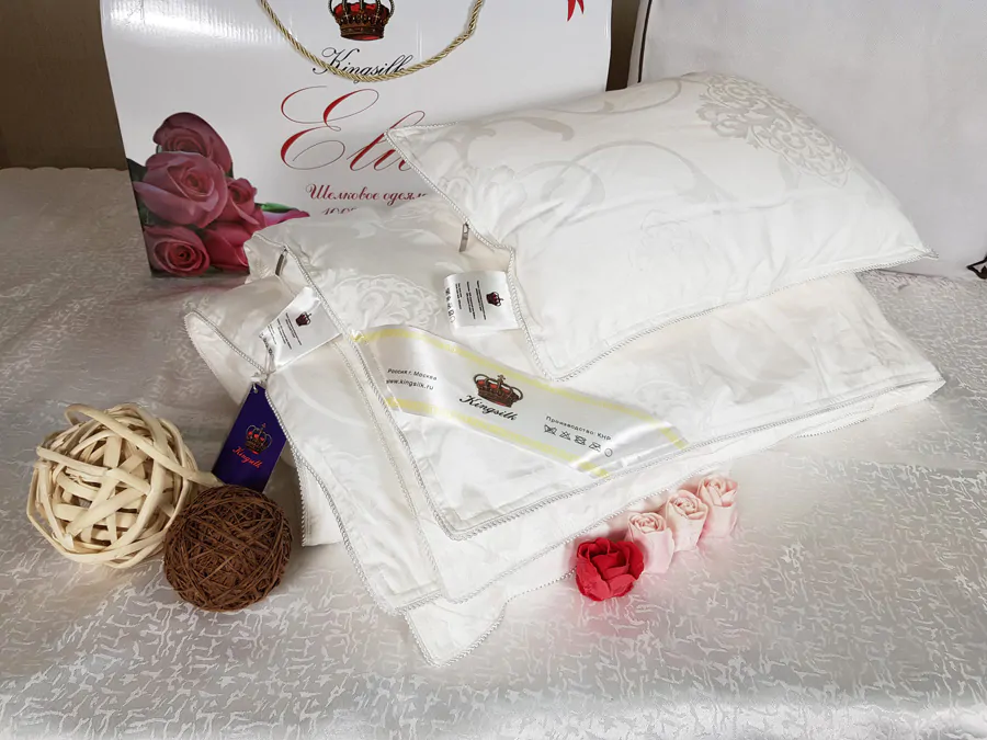 Детский набор (одеяло 110*140 подушка 40*60) шелк 100% Kingsilk