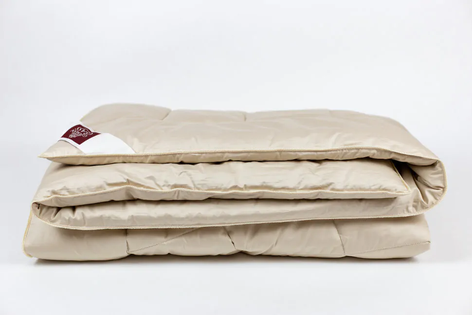 Одеяло шерстяное ALMOND CAMEL GRASS