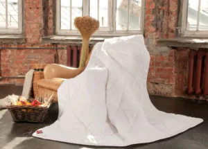 Одеяло льняное LINEN WASH GRASS