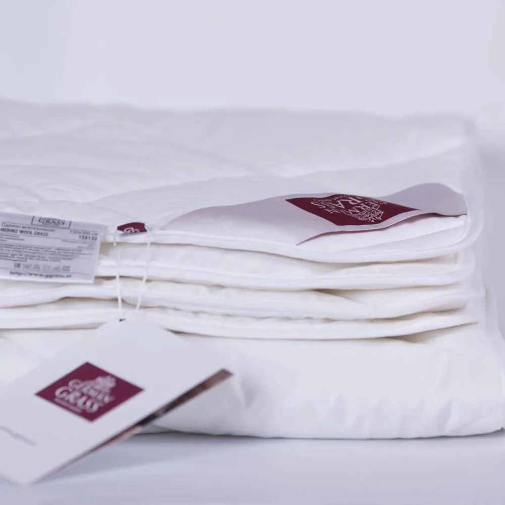 Одеяло шерстяное MERINO WOOL GRASS