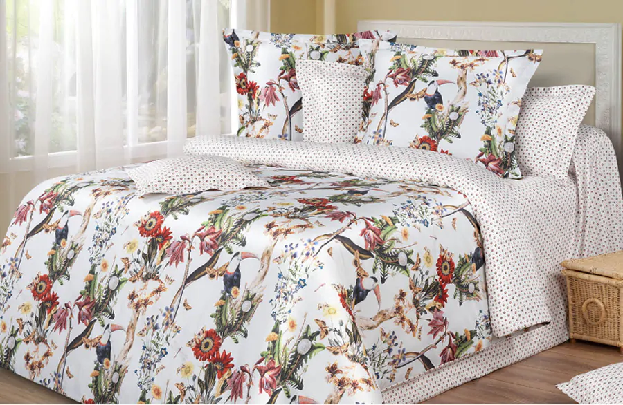 Постельное белье сатин Философия Tropicana Cotton Dreams