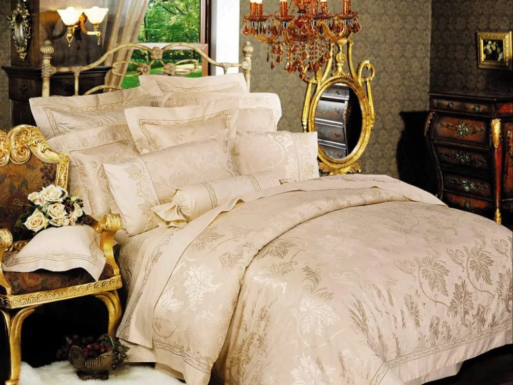 Постельное белье жаккард Asabella 311 - CottonNew.ru