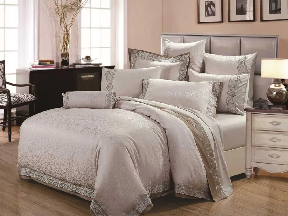Постельное белье жаккард Asabella 591 - CottonNew.ru