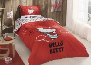Детское постельное белье TAC HELLO KITTY хлопок 100%