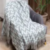 Плед DINA 2-04 (овечья шерсть 100%) 140/200 LITVILAS CottonNew.ru