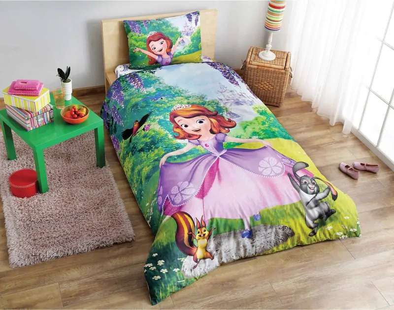 Детское постельное белье TAC Disney SOFIA FOREST ранфорс