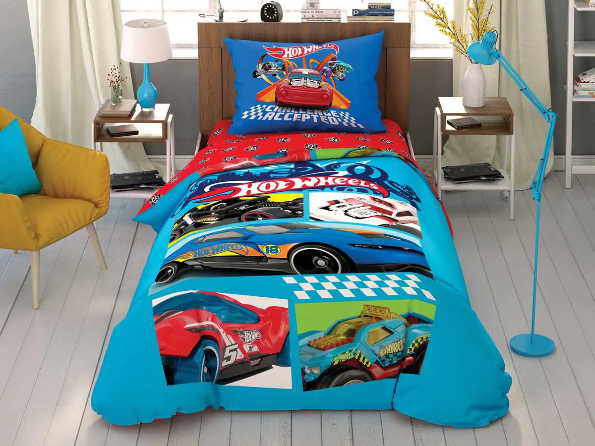 Детское постельное белье TAC HOT WHEELS ранфорс