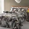 Постельное белье сатин TAC (Тач) PARADISE зеленый SATEN DELUX