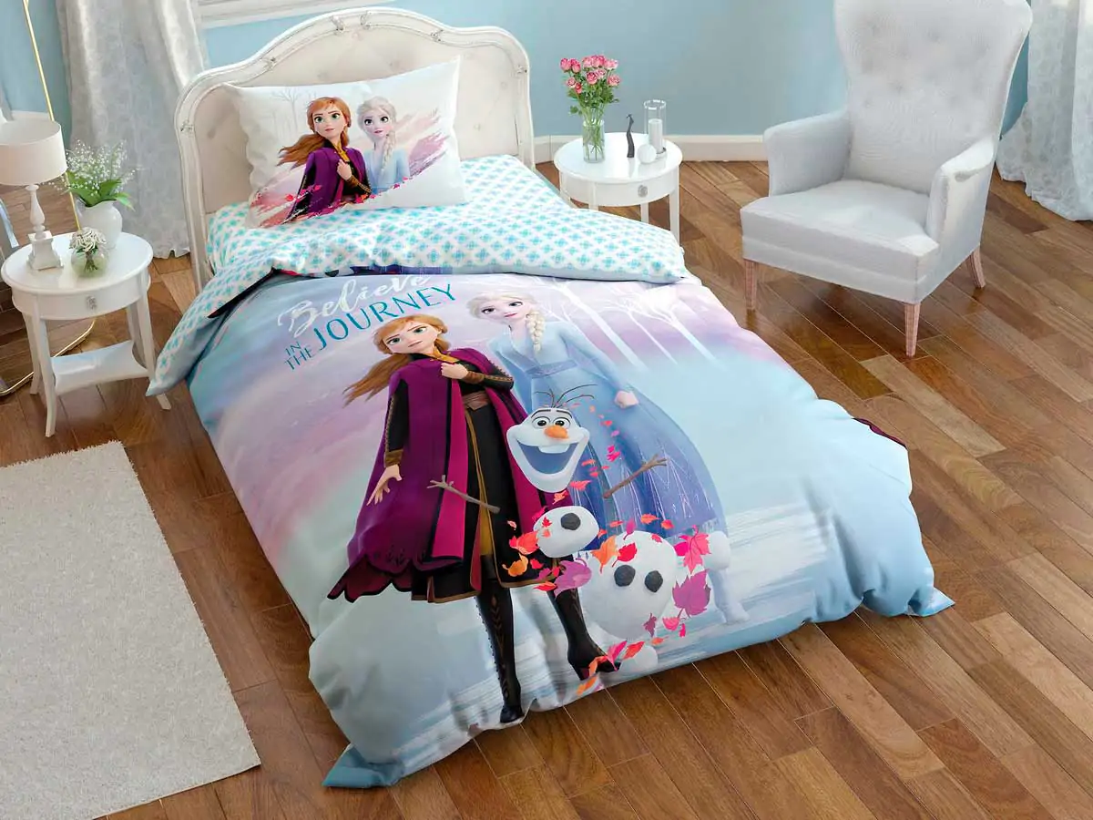 Детское постельное белье TAC Disney Холодное сердце 2 ранфорс