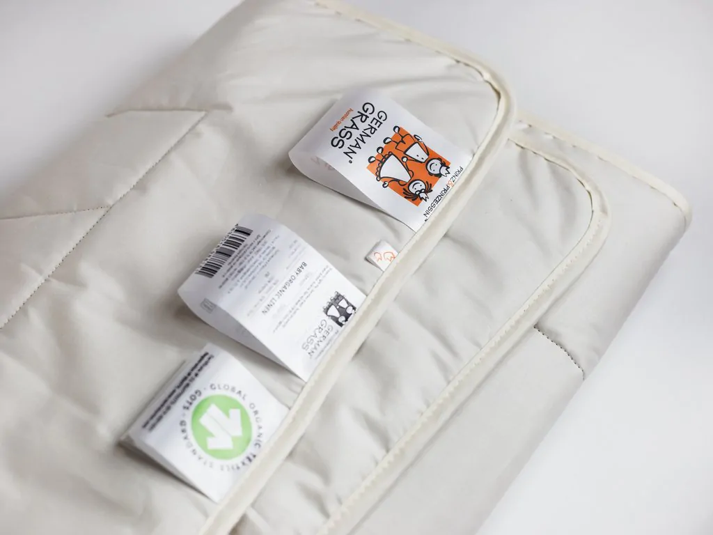 Одеяло BABY ORGANIC LINEN GRASS