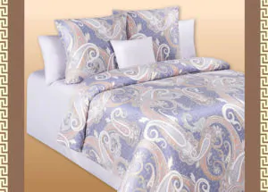 Постельное белье сатин Latte (Латте) Cotton Dreams MILAN Ligh