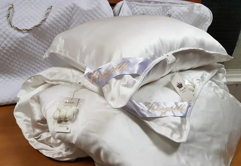 Шелковое одеяло Kingsilk Premium 160*210 (всесезонное) купить