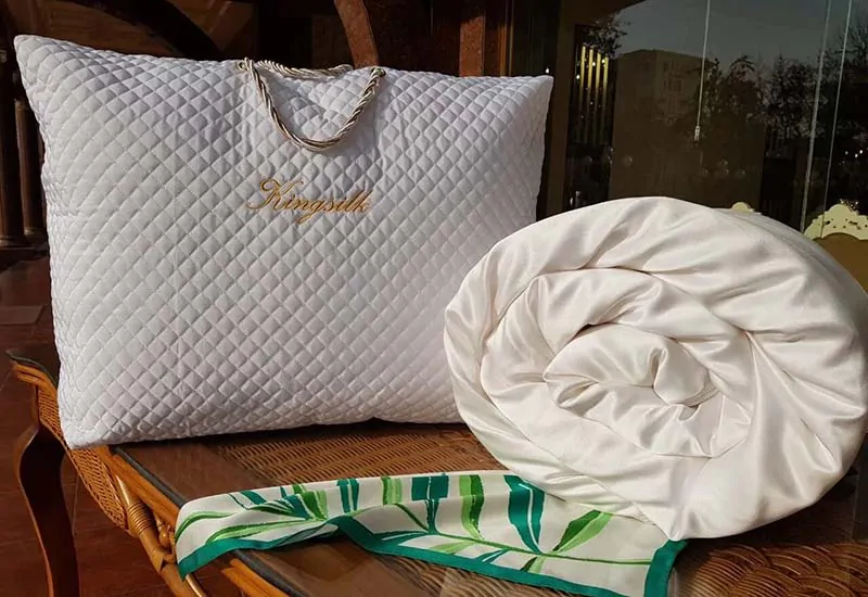 Шелковое одеяло Kingsilk Premium 160*210 (всесезонное) купить