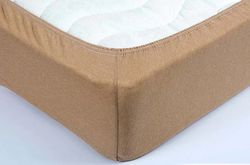 Простыня на резинке Jersey Taupe Grass GERMAN GRASS купить