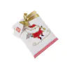 Полотенце TAC NEW YEAR 50x90 SANTA CLAUS белое 100% хлопок