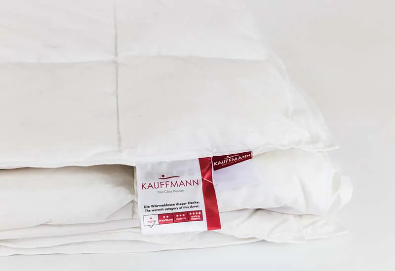 Одеяло пуховое Kauffmann Sleepwell Comfort Decke