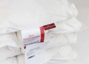 Одеяло пуховое Kauffmann Sleepwell Comfort Decke всесезонное бирки