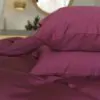 Постельное белье PURPLE BRILLIANT GRASS на кровати