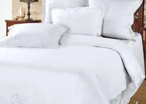 Постельное белье бамбук White