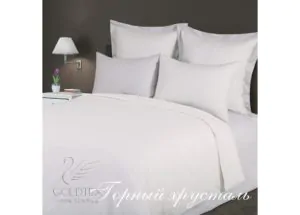 Постельное белье жаккард Горный хрусталь Goldtex Premium 2