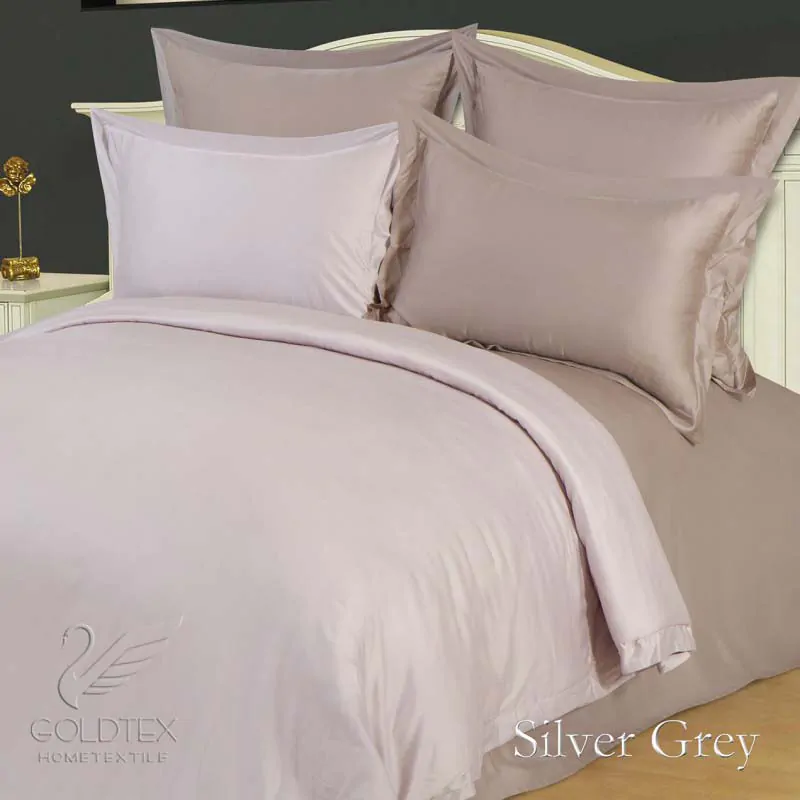 Постельное белье бамбук Silver Grey Goldtex купить