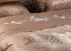 Постельное белье жаккард De Luxe Кармелина Goldtex купить 3