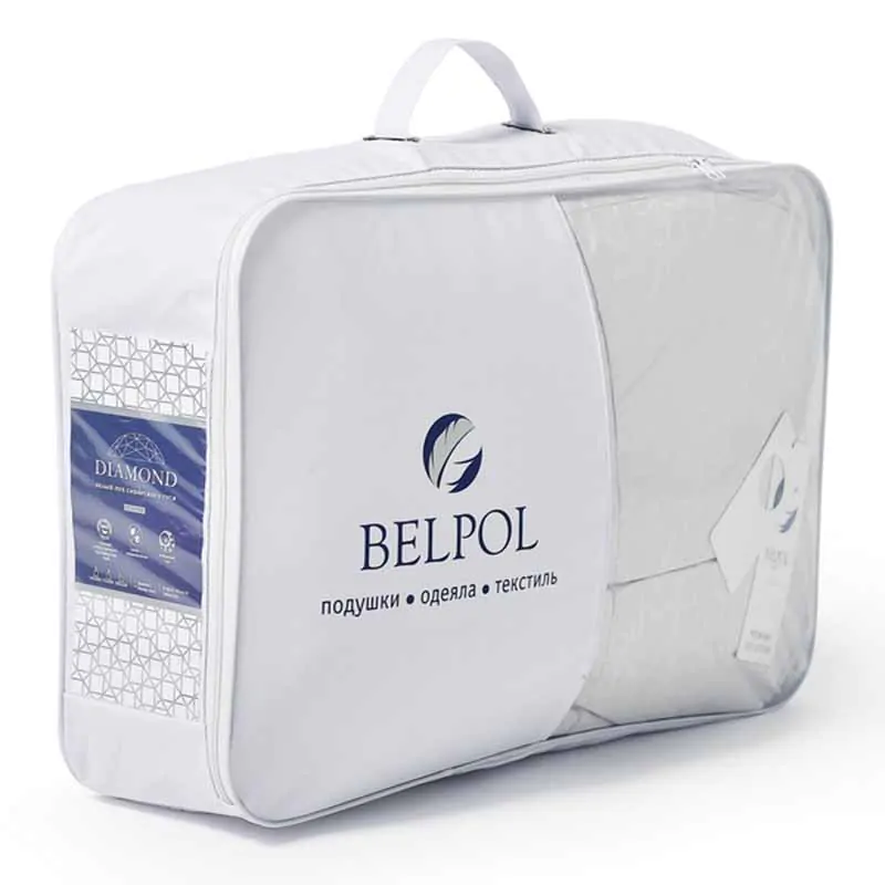 образец упаковки Одеяло пуховое BelPol DIAMOND купить быстро