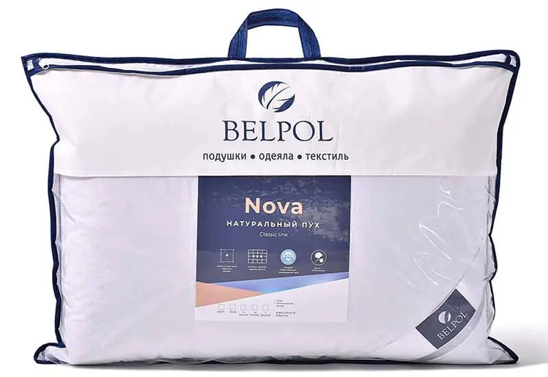 образец упаковки Коллекция пуховая BelPol NOVA купить в Москве!