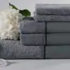 Набор полотенец Claire Batiste Atelier Brise стальной