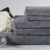 Набор полотенец Claire Batiste Atelier ILE стальной