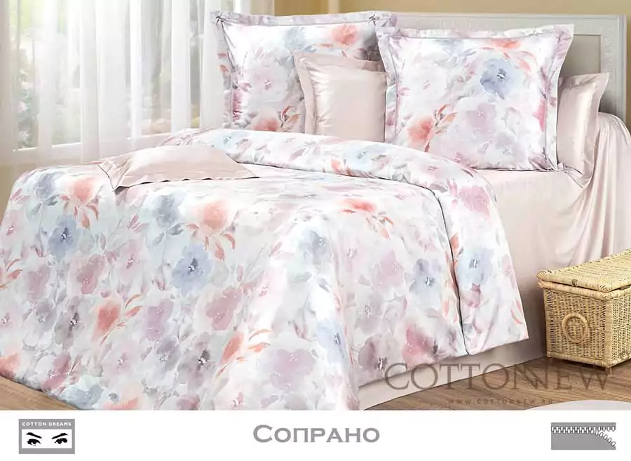 Постельное белье сатин Сопрано Cotton Dreams Философия